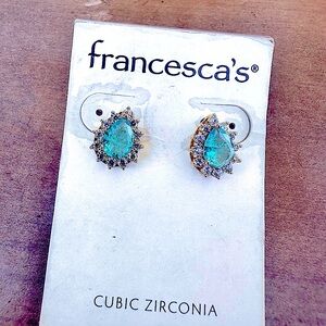 Cubic zirconia earrings